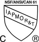 NSF/ANSI/CAN 61 C IAPMO R&T Mark of Conformity